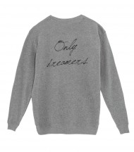 Sudadera gris "Only dreamers" EMV