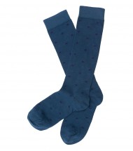 Calcetines largos EMV azul pato estrellas azul marino
