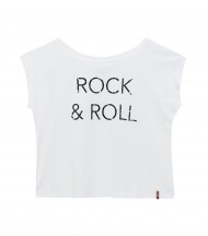 Camiseta Rock Blanca Fly EMV